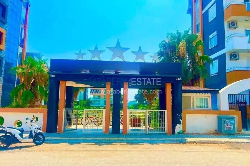 Przestronny apartament 1+1 w Kestel — 75 m2 umeblowany, 150 metrów od morza 4 