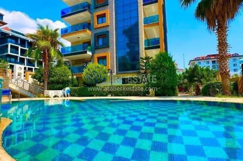 Przestronny apartament 1+1 w Kestel — 75 m2 umeblowany, 150 metrów od morza 6 