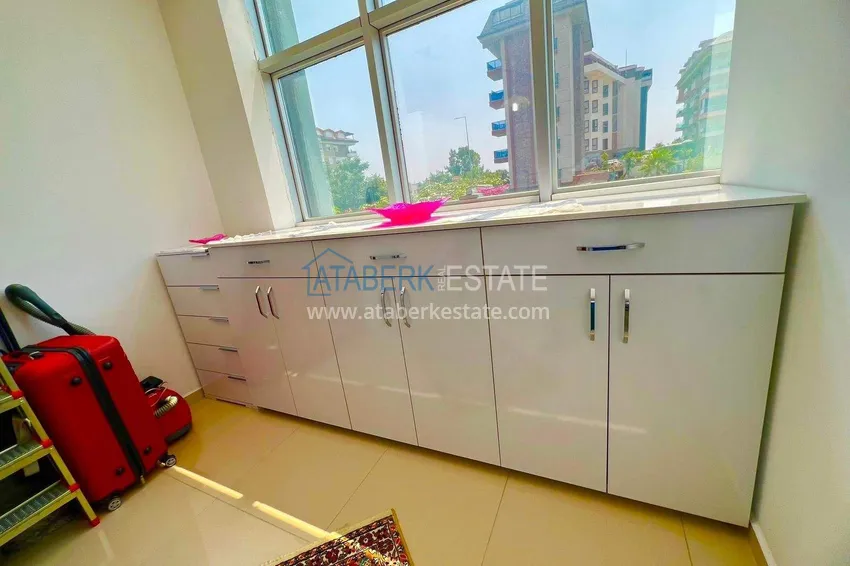 Kupuj  Przestronny apartament 1+1 w Kestel — 75 m2 umeblowany, 150 metrów od morza 8 