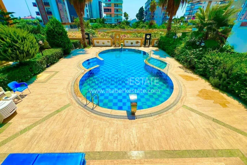 Przestronny apartament 1+1 w Kestel — 75 m2 umeblowany, 150 metrów od morza 9 