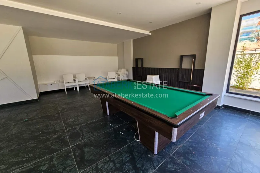Apartament 1+1 w Oba — umeblowany w nowoczesnym kompleksie 13 