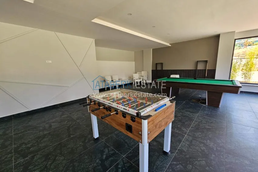 Apartament 1+1 w Oba — umeblowany w nowoczesnym kompleksie 14 