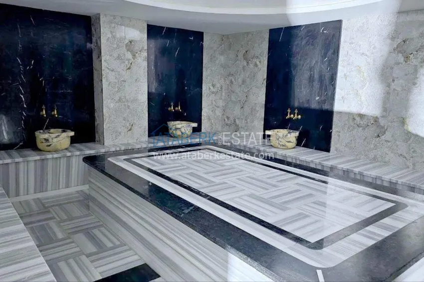 Apartament 1+1 w Oba — umeblowany w nowoczesnym kompleksie 16 