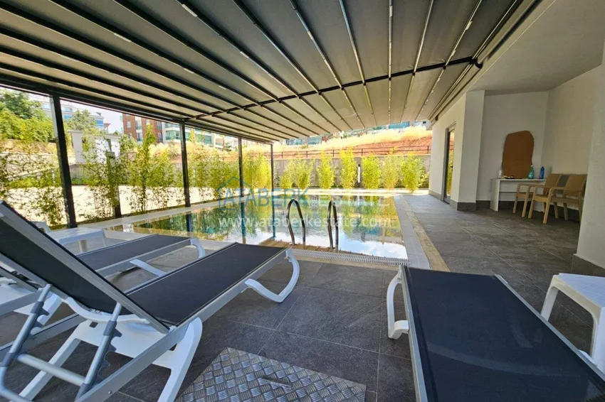 Apartament 1+1 w Oba — umeblowany w nowoczesnym kompleksie 6 