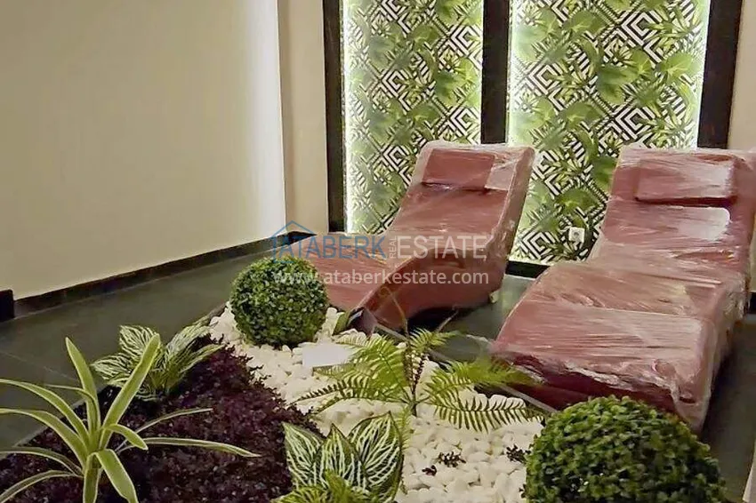 Apartament 1+1 w Oba — umeblowany w nowoczesnym kompleksie 7 