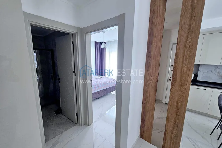 Kupuj  Apartament 1+1 w Oba — umeblowany w nowoczesnym kompleksie 7 