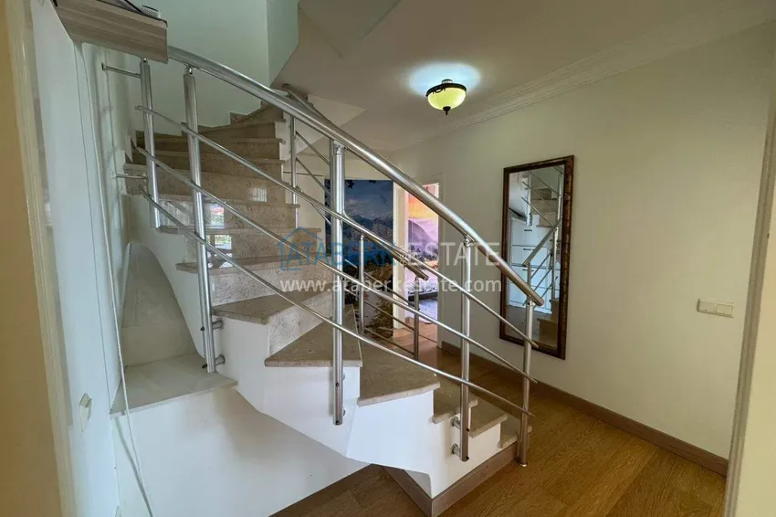 Kupuj  Duplex z panoramicznym tarasem w centrum Alanyi, plaża Kleopatra — obiekt na zezwolenie na pobyt 11 