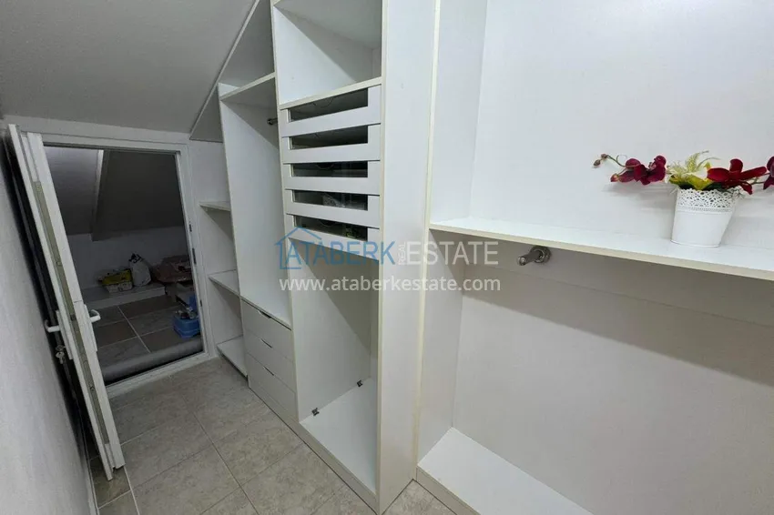 Kupuj  Duplex z panoramicznym tarasem w centrum Alanyi, plaża Kleopatra — obiekt na zezwolenie na pobyt 22 