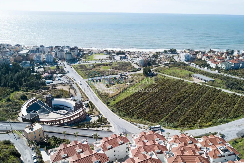 Duplex z panoramicznym tarasem w centrum Alanyi, plaża Kleopatra — obiekt na zezwolenie na pobyt 2 
