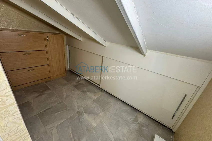 Kupuj  Duplex z panoramicznym tarasem w centrum Alanyi, plaża Kleopatra — obiekt na zezwolenie na pobyt 24 