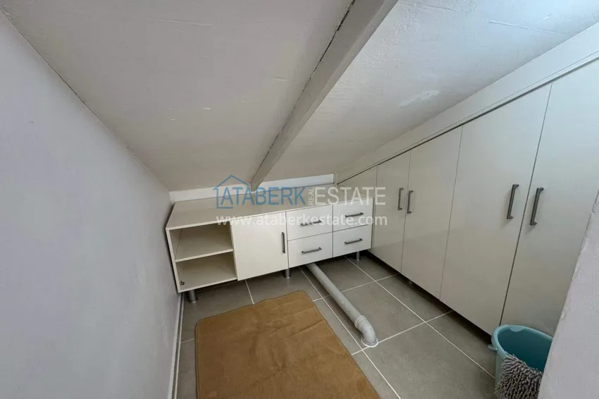 Kupuj  Duplex z panoramicznym tarasem w centrum Alanyi, plaża Kleopatra — obiekt na zezwolenie na pobyt 32 