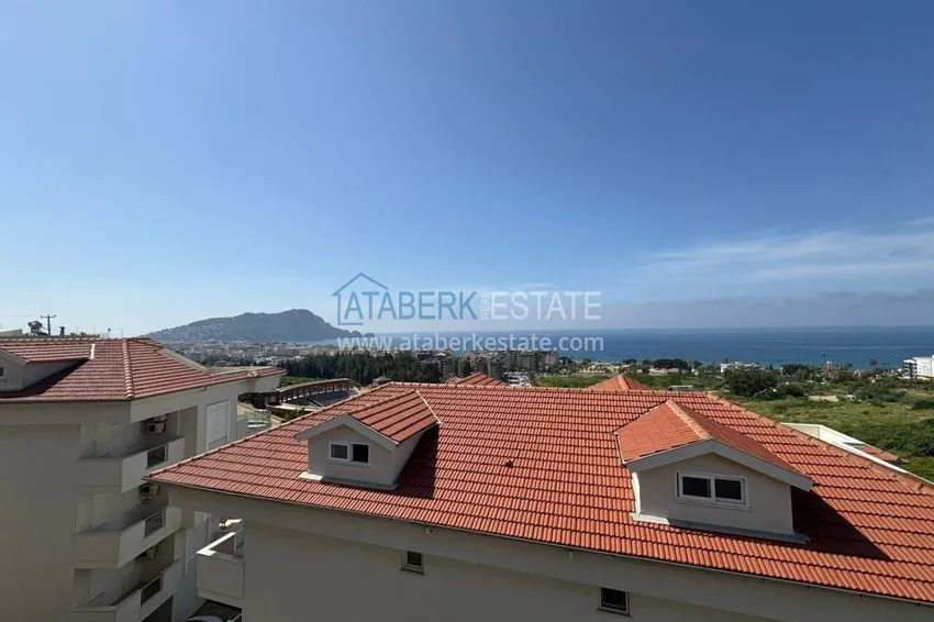 Kupuj  Duplex z panoramicznym tarasem w centrum Alanyi, plaża Kleopatra — obiekt na zezwolenie na pobyt 38 