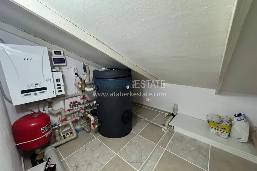 Kupuj  Duplex z panoramicznym tarasem w centrum Alanyi, plaża Kleopatra — obiekt na zezwolenie na pobyt 46 