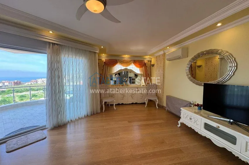 Kupuj  Duplex z panoramicznym tarasem w centrum Alanyi, plaża Kleopatra — obiekt na zezwolenie na pobyt 6 