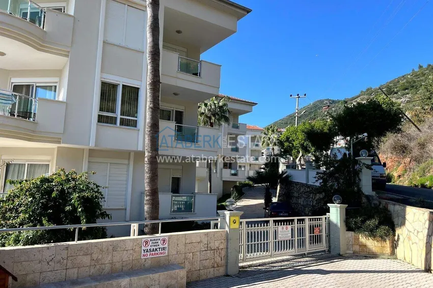 Duplex z panoramicznym tarasem w centrum Alanyi, plaża Kleopatra — obiekt na zezwolenie na pobyt 8 