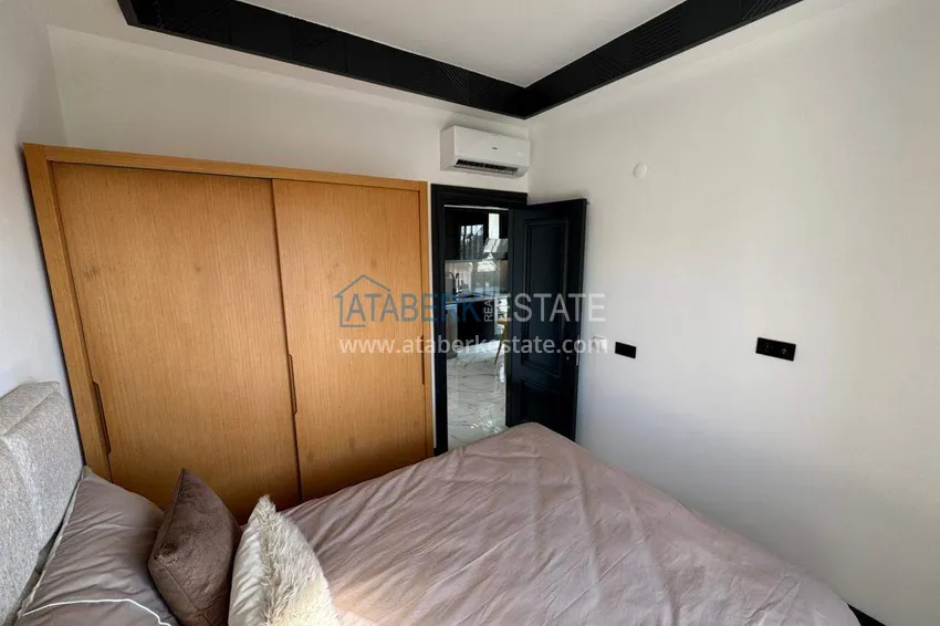Kupuj  Apartament 1+1 z widokiem na morze w Kestel - pierwsza linia, odpowiedni dla obywatelstwa 20 