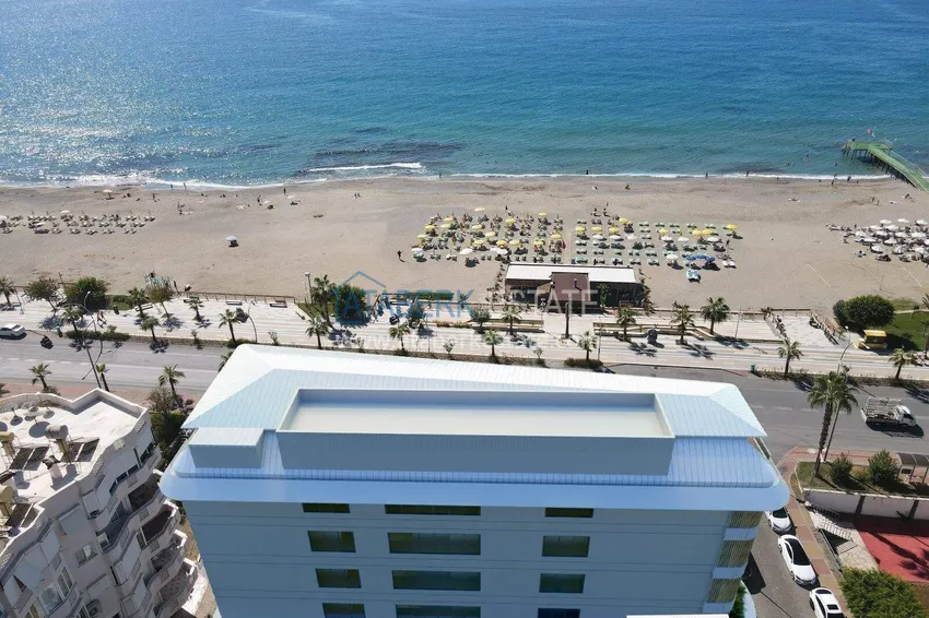 Nieruchomości premium w Alanyi od dewelopera - nowy projekt na plaży w Oba  2 