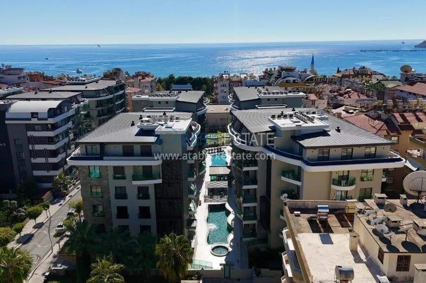 Apartament 1+1 w centrum Alanyi, plaża Keykubat - dozwolony wynajem krótkoterminowy 2 