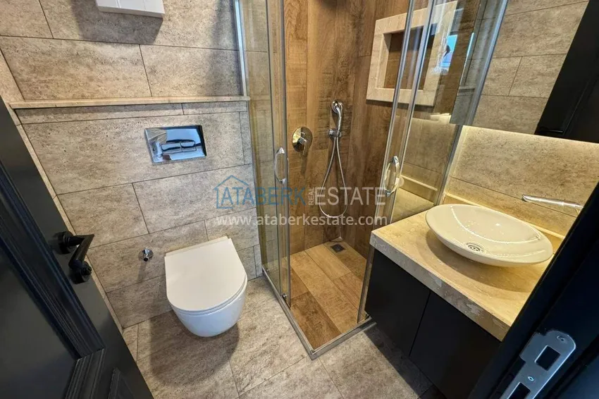 Kupuj  Apartament 1+1 z widokiem na morze w Kestel - pierwsza linia, odpowiedni dla obywatelstwa 22 