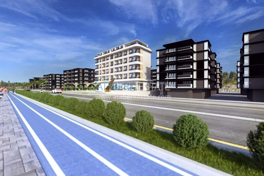 Nieruchomości premium w Alanyi od dewelopera - nowy projekt na plaży w Oba  4 