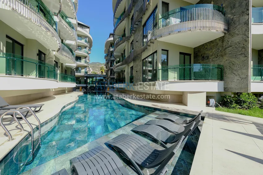 Apartament 1+1 w centrum Alanyi, plaża Keykubat - dozwolony wynajem krótkoterminowy 4 