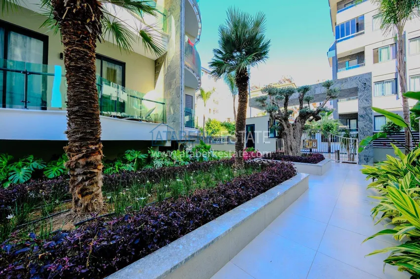 Stylowy apartament 1+1 w centrum Alanyi, plaża Keykubat — 150 metrów 7