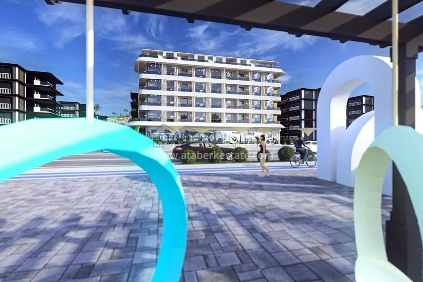 Nieruchomości premium w Alanyi od dewelopera - nowy projekt na plaży w Oba  8 