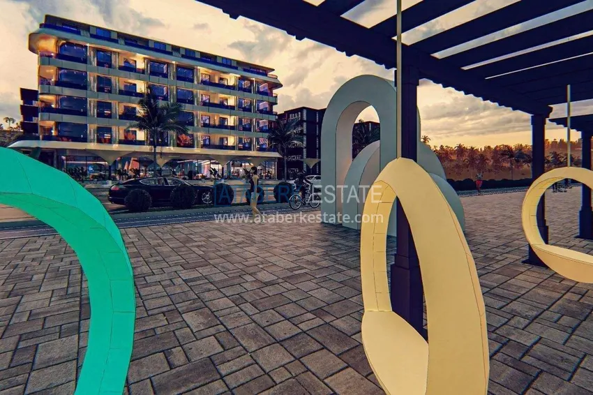 Nieruchomości premium w Alanyi od dewelopera - nowy projekt na plaży w Oba  9 