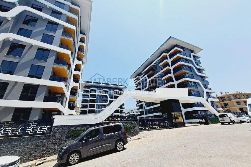 1+1 umeblowane mieszkanie w Alanya, dzielnica Tosmur - kompleks premium, 245 metrów od morza 3 