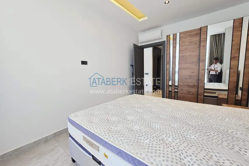 Kupuj  1+1 umeblowane mieszkanie w Alanya, dzielnica Tosmur - kompleks premium, 245 metrów od morza 8 