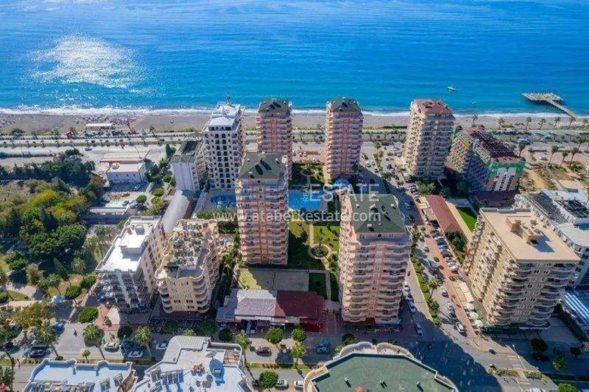 Nieruchomości obywatelskie w Alanyi - apartament 2+1 z widokiem na morze, Mahmutlar, pierwsze wybrzeże 1 