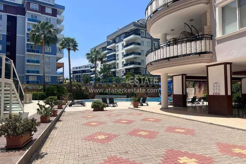 Apartament w Alanyi na zezwolenie na pobyt w dzielnicy Tosmur — 2+1 umeblowane, widoki na morze i góry 10 