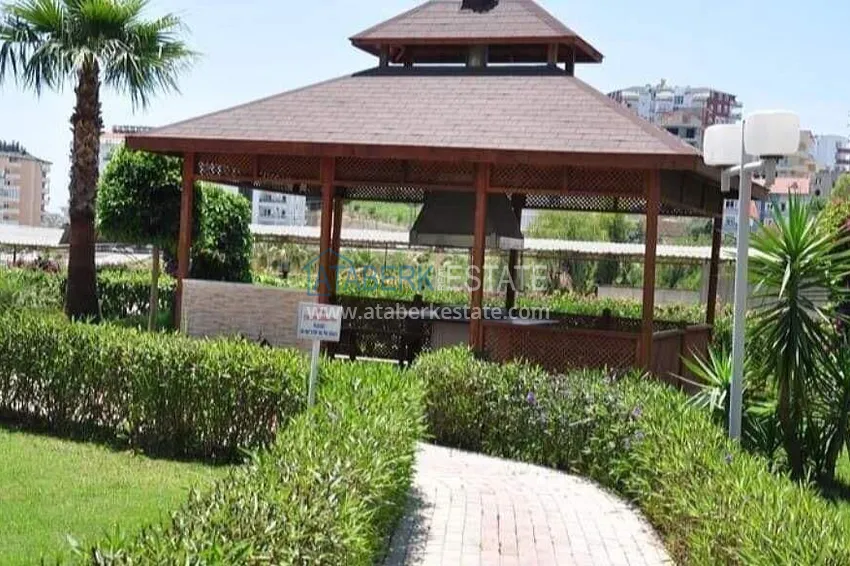 Dwupoziomowy penthouse w Alanya, dzielnica Avsallar - 3+1 z meblami i widokiem na morze 10