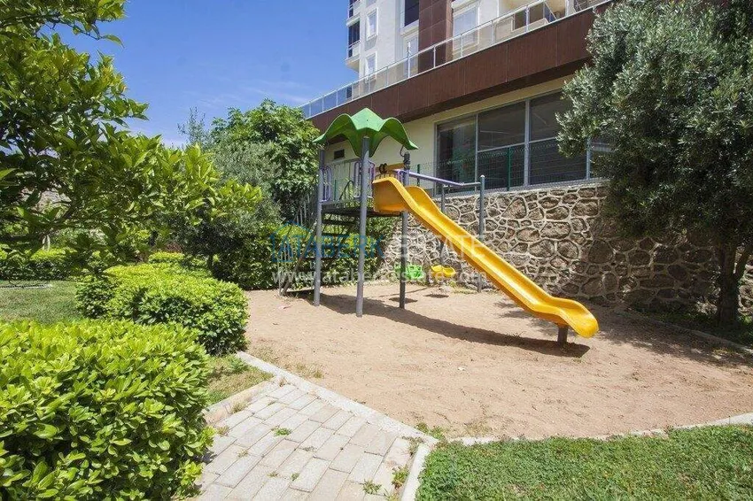 Dwupoziomowy penthouse w Alanya, dzielnica Avsallar - 3+1 z meblami i widokiem na morze 12