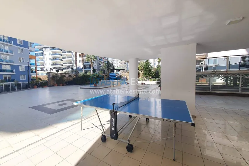 Apartament w Alanyi na zezwolenie na pobyt w dzielnicy Tosmur — 2+1 umeblowane, widoki na morze i góry 13 