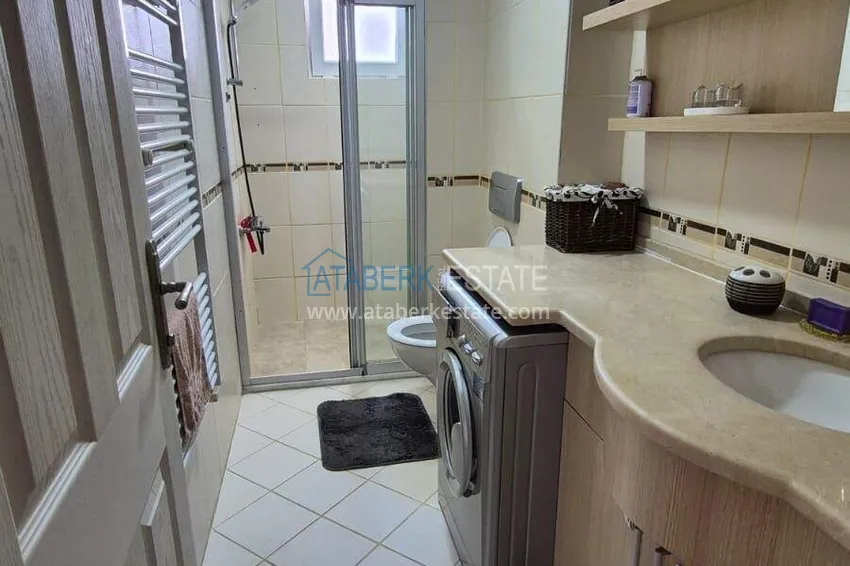 Kupuj  Apartament w Alanyi na zezwolenie na pobyt w dzielnicy Tosmur — 2+1 umeblowane, widoki na morze i góry 14 