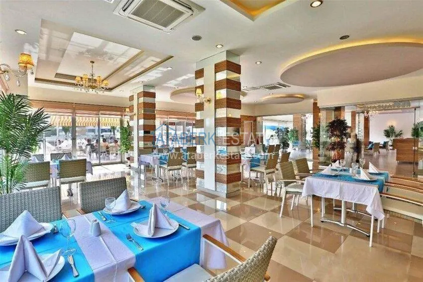 Dwupoziomowy penthouse w Alanya, dzielnica Avsallar - 3+1 z meblami i widokiem na morze 14