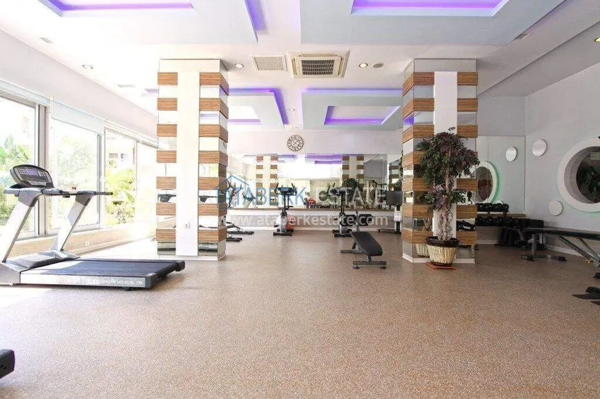 Dwupoziomowy penthouse w Alanya, dzielnica Avsallar - 3+1 z meblami i widokiem na morze 21