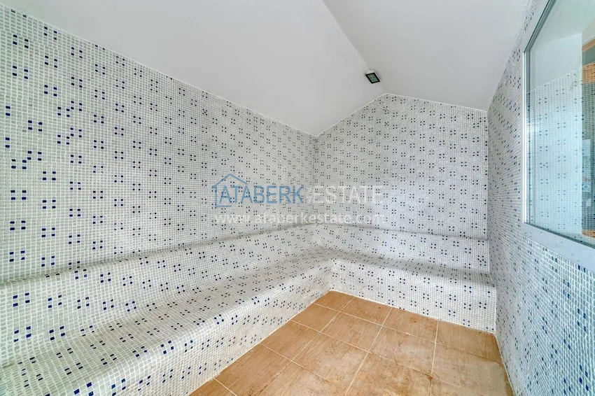Apartament w Alanyi na zezwolenie na pobyt w dzielnicy Tosmur — 2+1 umeblowane, widoki na morze i góry 22 