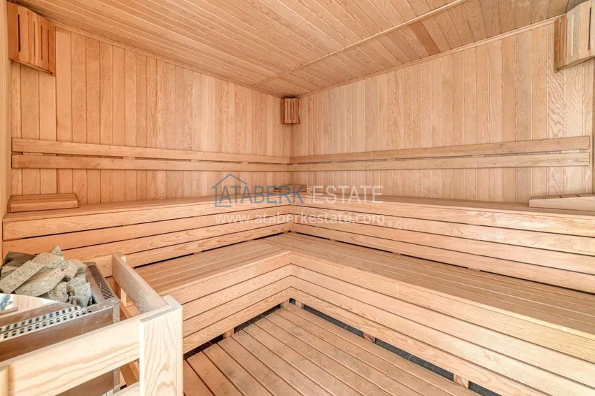 Apartament w Alanyi na zezwolenie na pobyt w dzielnicy Tosmur — 2+1 umeblowane, widoki na morze i góry 23 