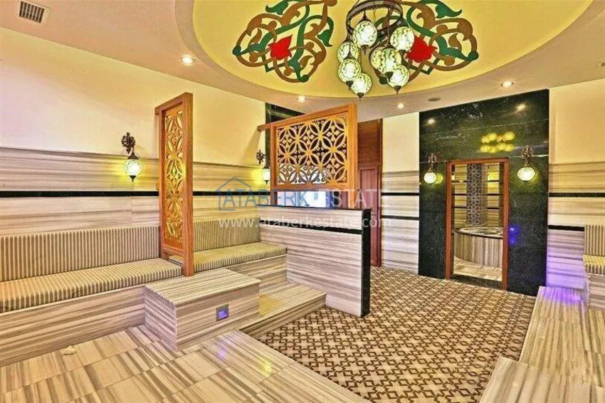 Dwupoziomowy penthouse w Alanya, dzielnica Avsallar - 3+1 z meblami i widokiem na morze 24