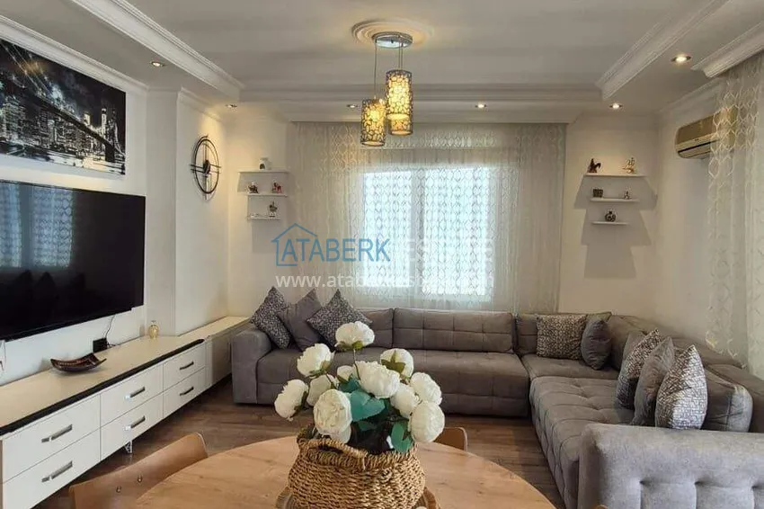 Kupuj  Apartament w Alanyi na zezwolenie na pobyt w dzielnicy Tosmur — 2+1 umeblowane, widoki na morze i góry 4 