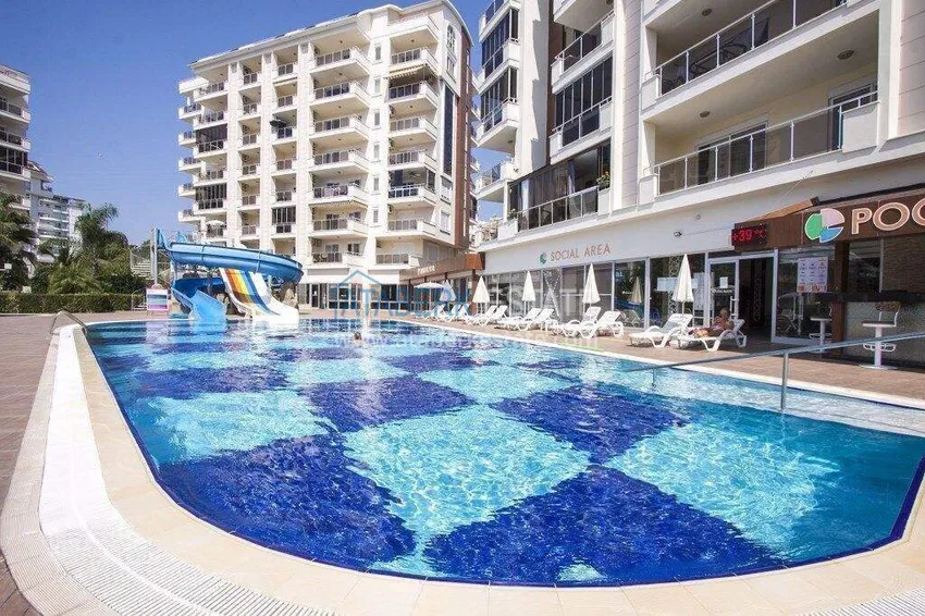 Dwupoziomowy penthouse w Alanya, dzielnica Avsallar - 3+1 z meblami i widokiem na morze 5