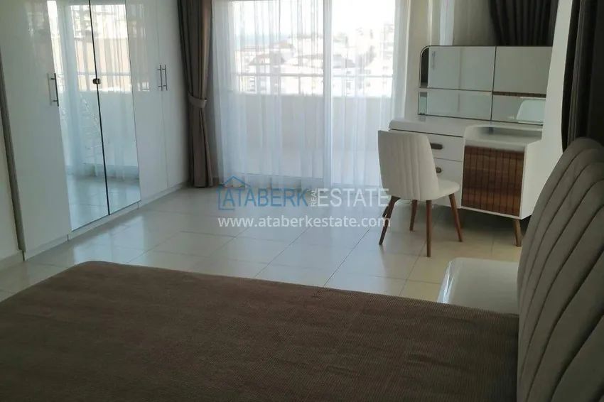 Kupuj Dwupoziomowy penthouse w Alanya, dzielnica Avsallar - 3+1 z meblami i widokiem na morze 6