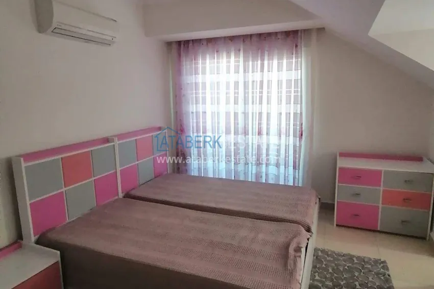 Kupuj Dwupoziomowy penthouse w Alanya, dzielnica Avsallar - 3+1 z meblami i widokiem na morze 9