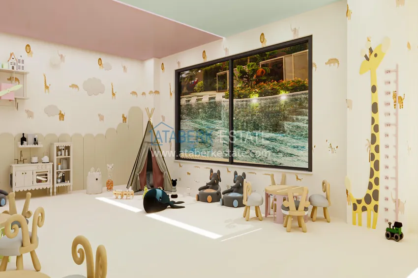 Nowy projekt mieszkaniowy poza planem w centrum Alanyi, obszar Cleopatra Beach - promocja zimowa: raty do 2,5 roku 18 