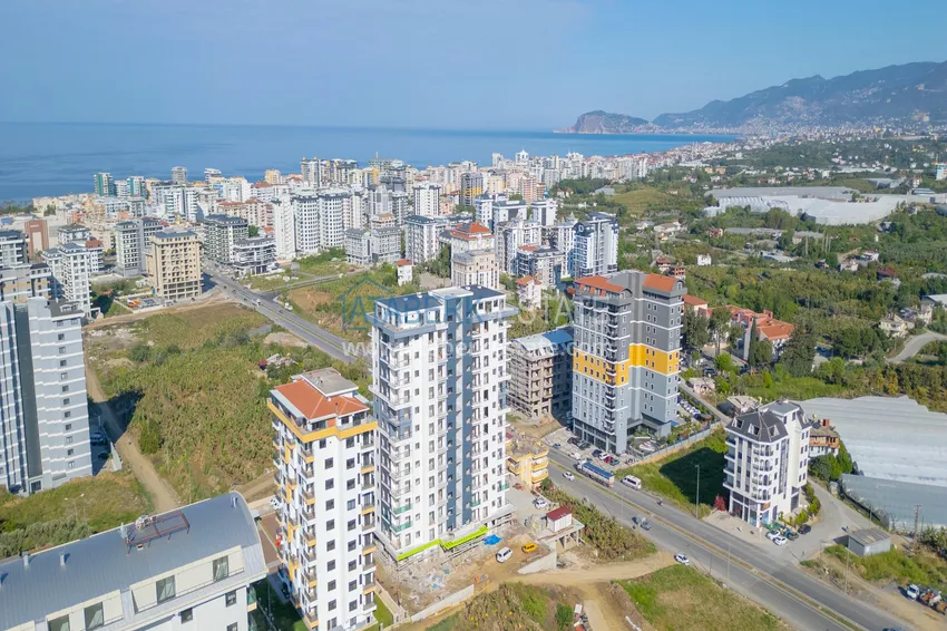Nieruchomość inwestycyjna na etapie projektu, od dewelopera, Mahmutlar, Alanya 2 
