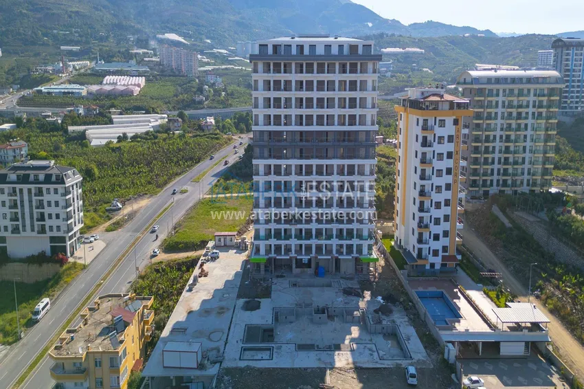 Nieruchomość inwestycyjna na etapie projektu, od dewelopera, Mahmutlar, Alanya 6 