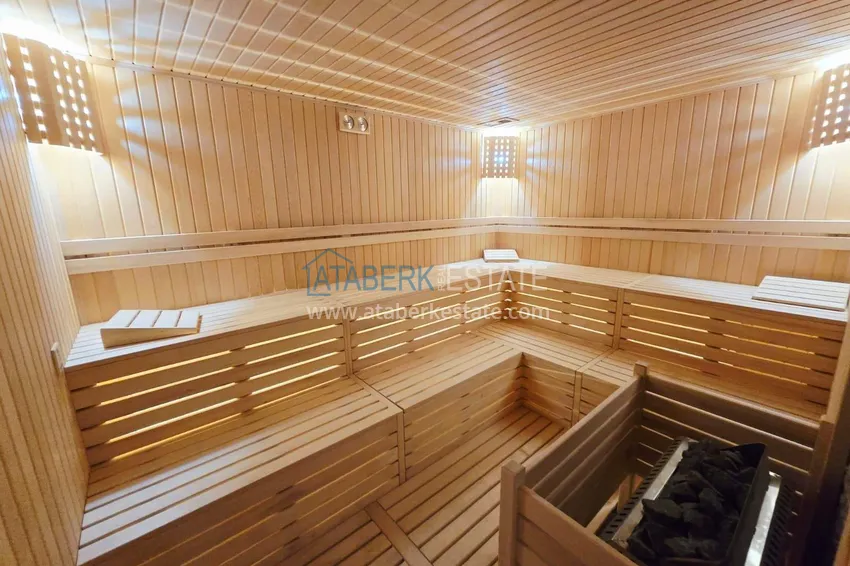 Apartament 1+1 w Alanyi z widokiem na morze w Kargicak 11