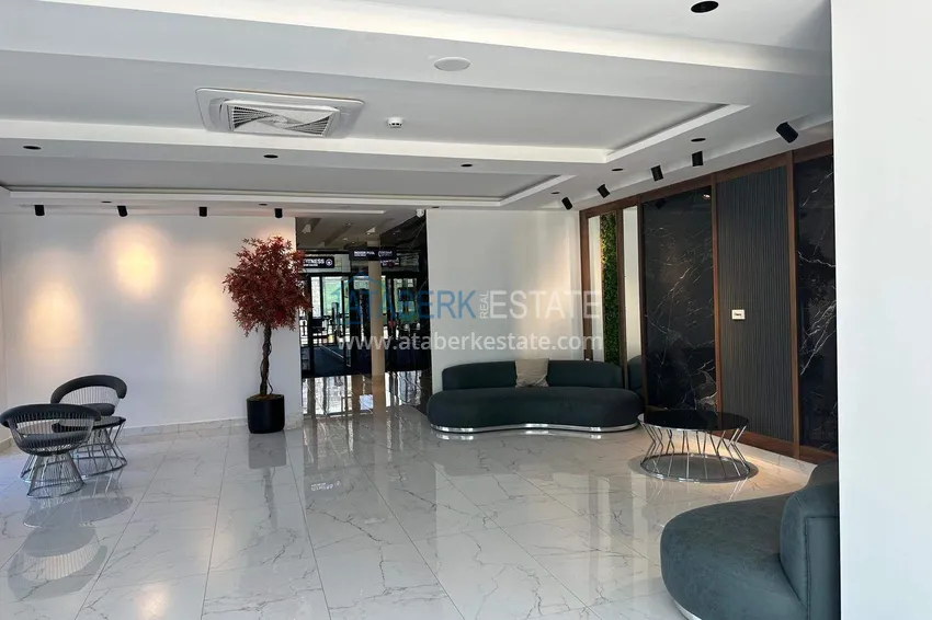 Apartament 1+1 z widokiem na morze w Mahmutlar  16 